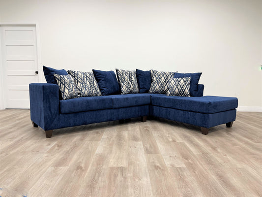 110 Blue Sectional