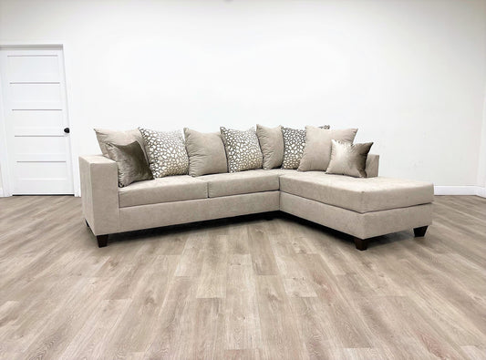 110-Hollywood Beige Sectional