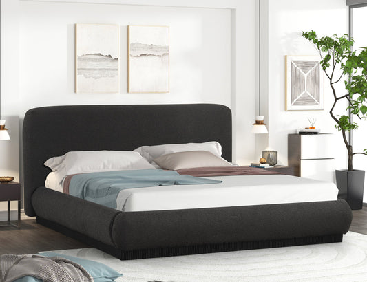 Annie Black Platform Bed - Queen, King **NEW ARRIVAL