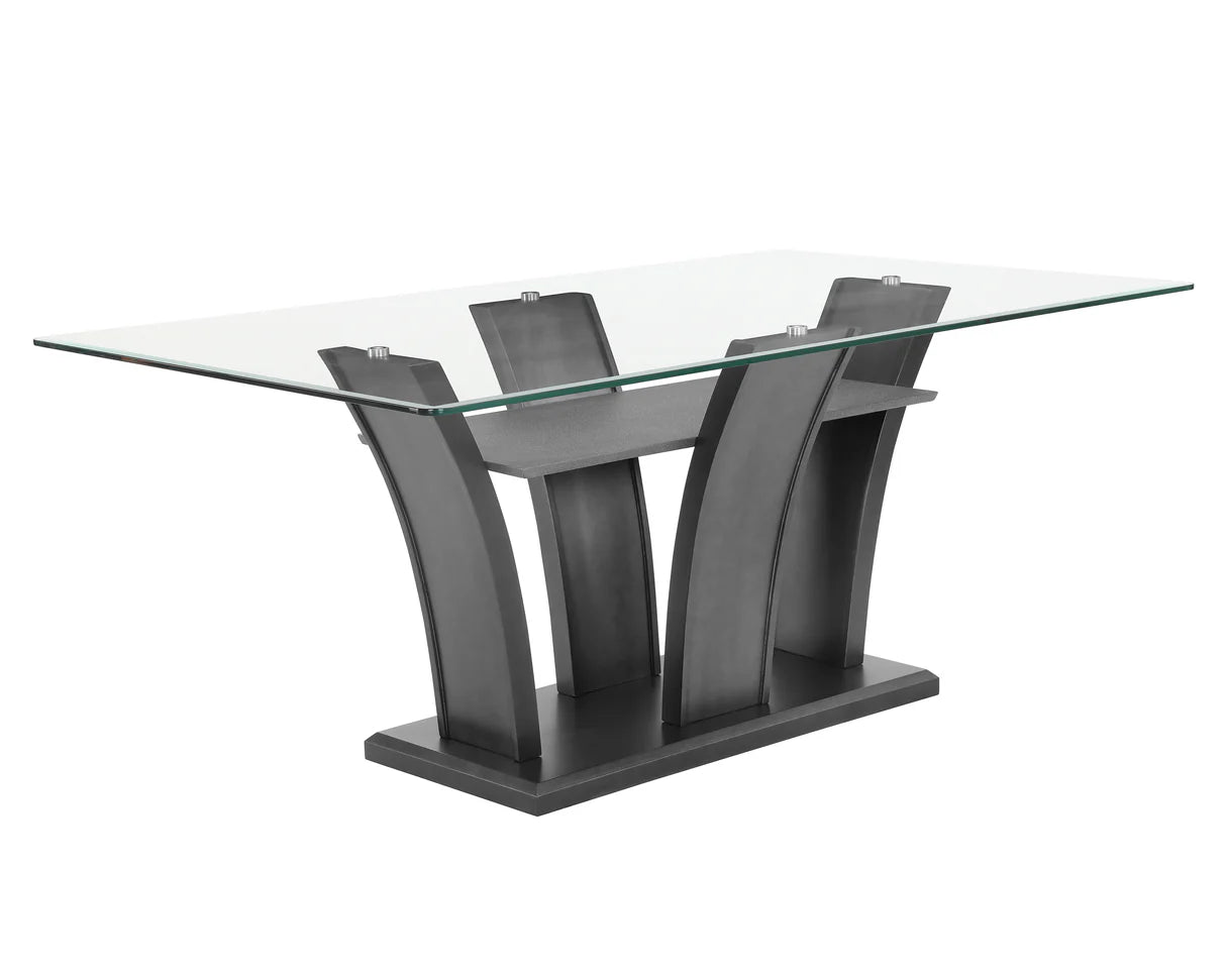 1216DVT-6x CHAIRS CAMELIA DOVE DINING GROUP