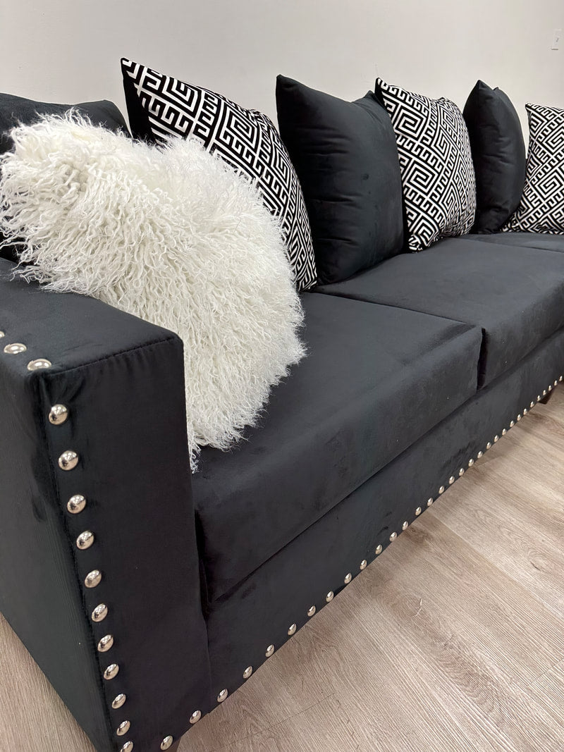 200-Sectional (Black)