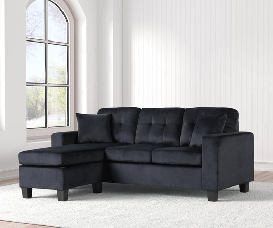 Cris Black - Reversible Sectional