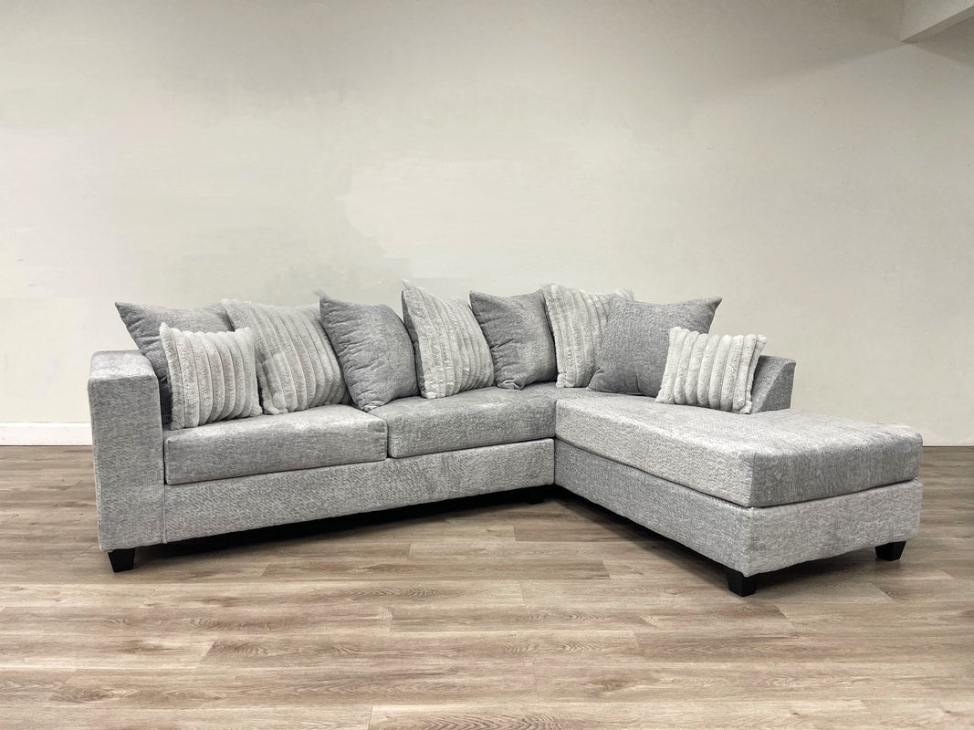 410 GRAY SECTIONAL **NEW ARRIVAL** (ETA: 5/4)