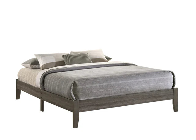 5109 Skyler Gray Queen Platform Bed