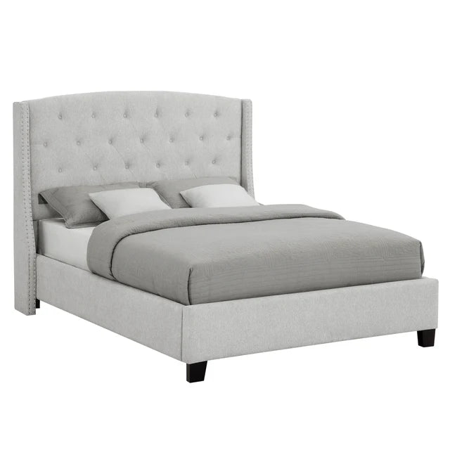 5111 Eva Velvet Upholstered Bed