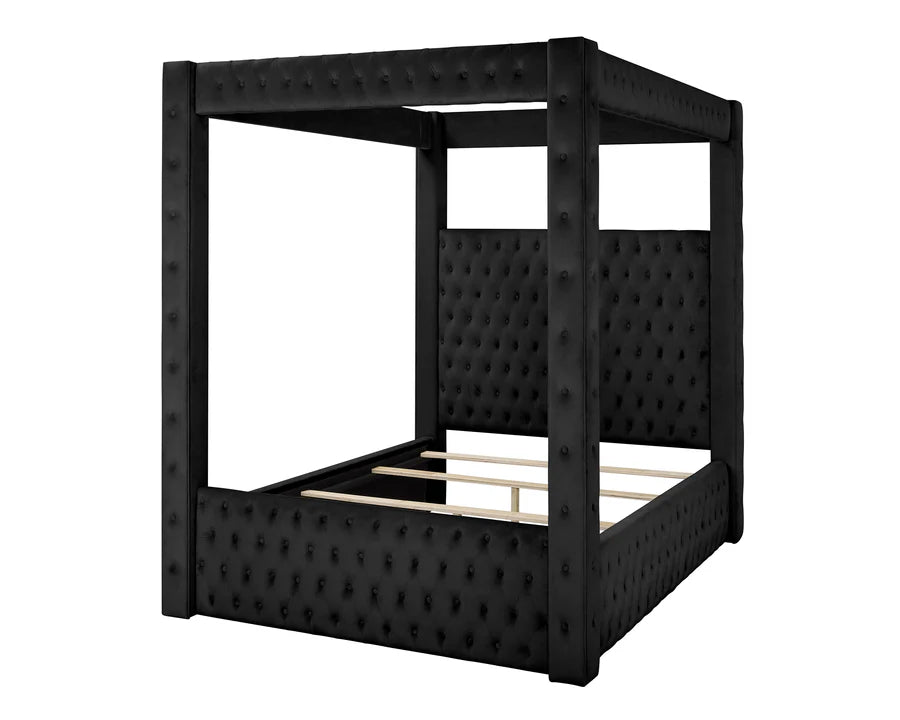 Castle Black Platform Bed