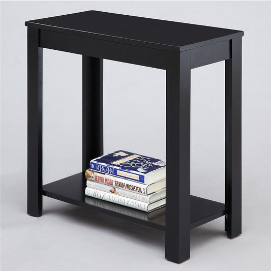 7710-BK PIERCE CHAIRSIDE TABLE BLACK