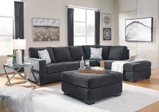 Ashley 87213 Grey Fabric Sectional