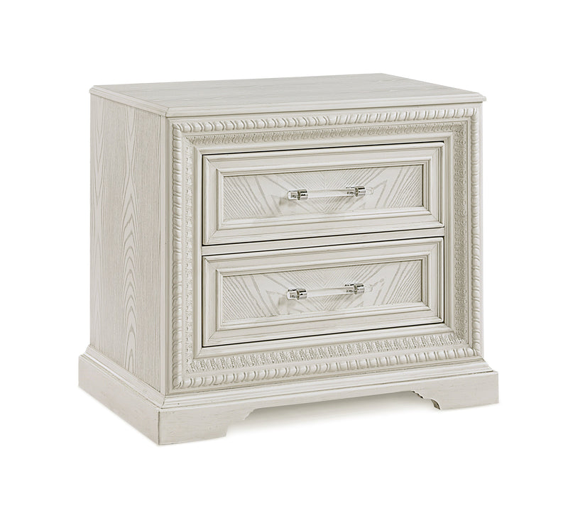 Alexandria Whitewash Panel Bedroom Set