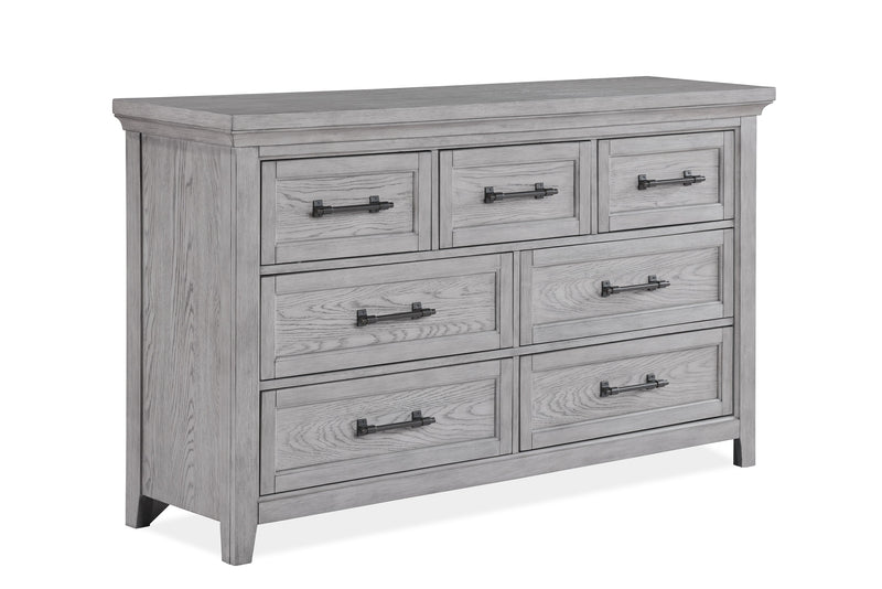 Beckett Rustic Gray Footboard Bench Panel Bedroom Set