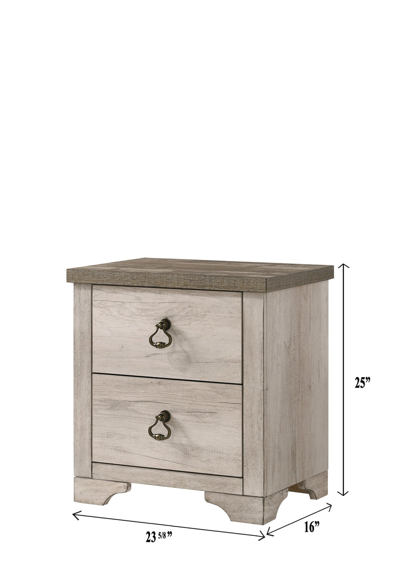 Patterson Driftwood Panel Bedroom Set