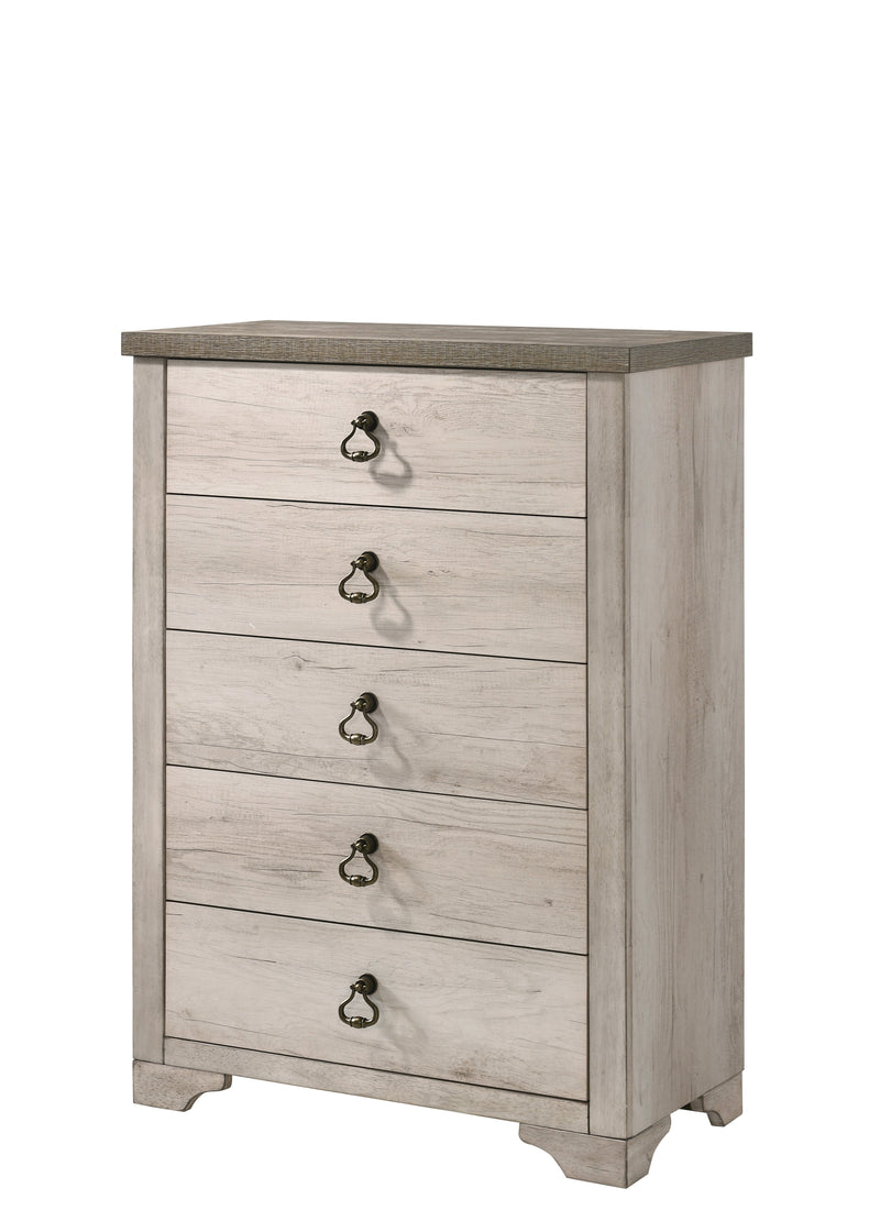 Patterson Driftwood Panel Bedroom Set