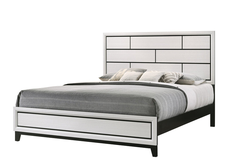 Akerson Chalk Panel Bedroom Set