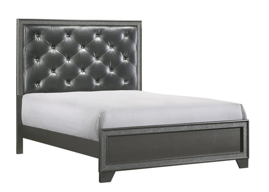 B4750 Queen Bed Frame and Mattress Memory Foam 10" Queen Box Spring