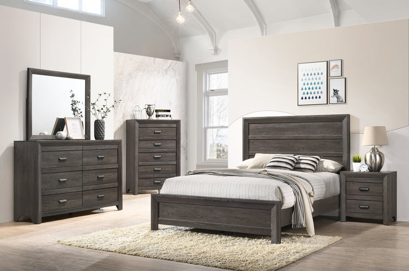 Adelaide Brown Panel Bedroom Set