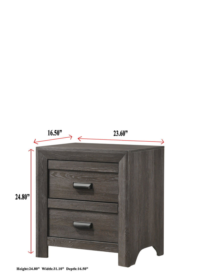 Adelaide Brown Panel Bedroom Set