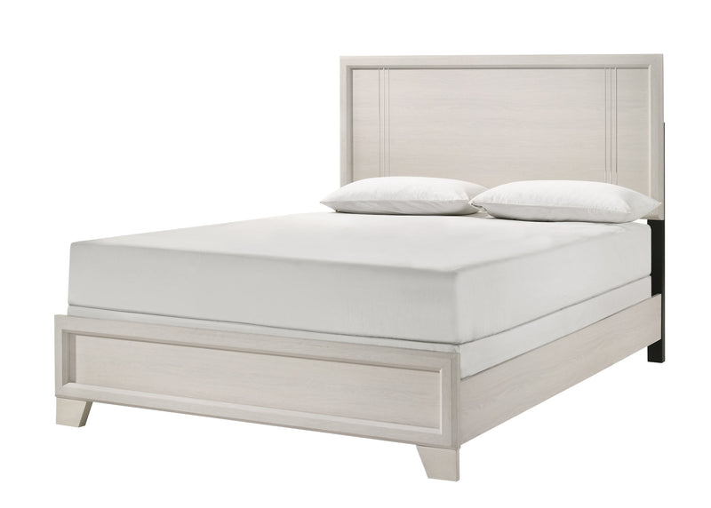 Charlie White Panel Bedroom Set