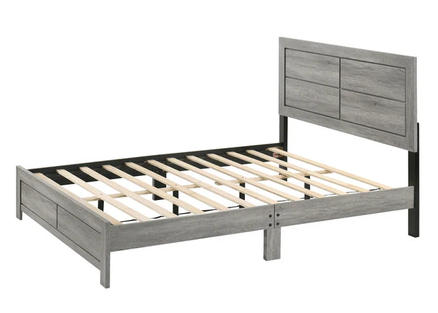 B9320 Hopkins Driftwood Platform Bedroom Set