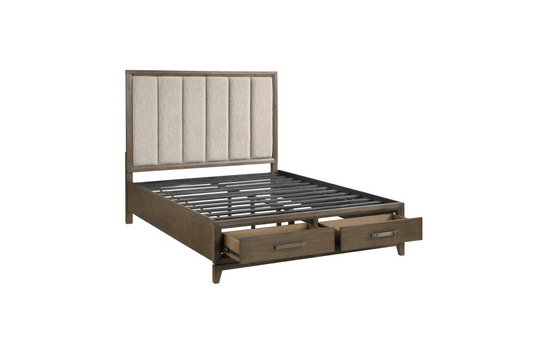 1422N  Bedroom Cambridge Collection King Bed 4pcs 2x Night Stands and Dresser only