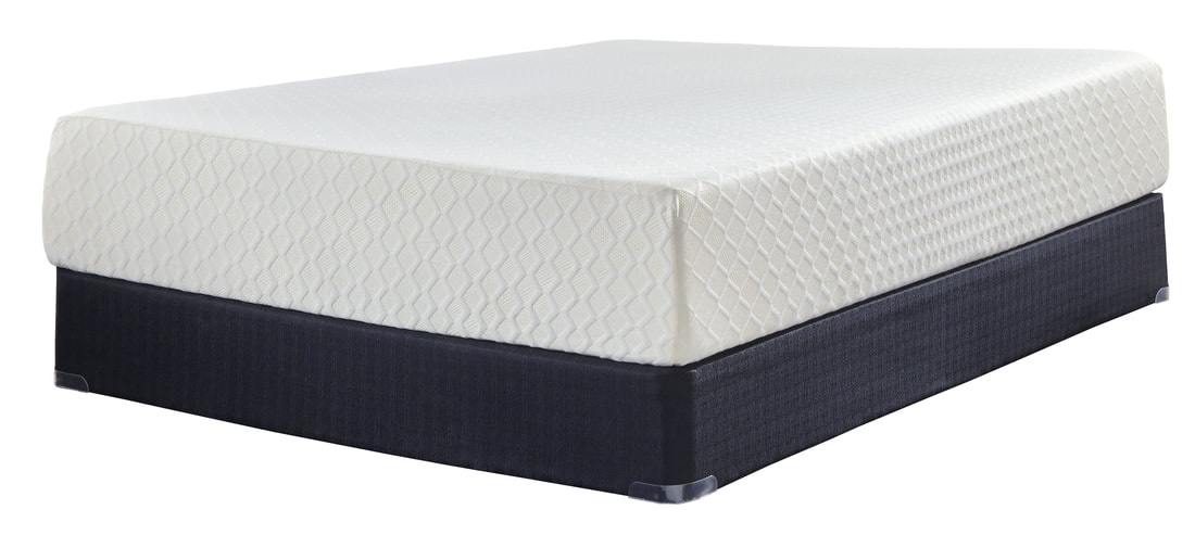 Queen memory foam 10 inch w box spring