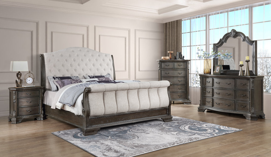 B1000 Brown Bedroom Set