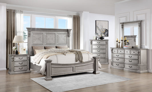 B2010 Platinum Bedroom Set