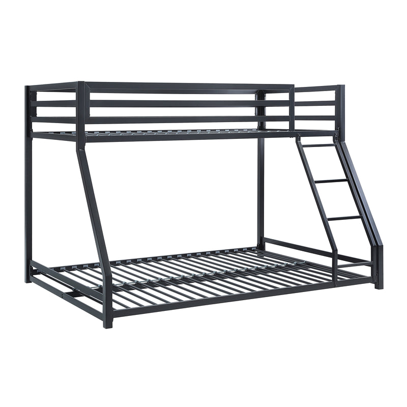 Jovie Black Metal Twin/Full Bunk Bed