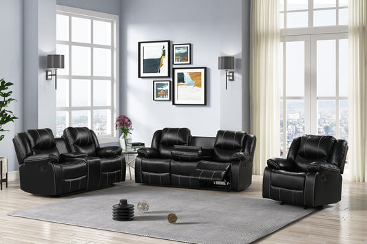 Carter Black - 3PC Reclining Set