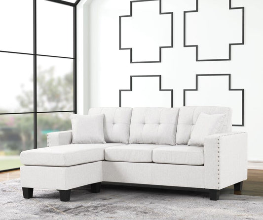 Cris Sand - Reversible Sectional