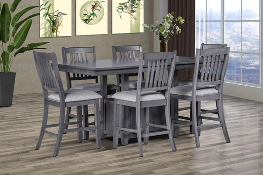 D820 - Counter Height Table + 6 Chair Set **ON SALE**