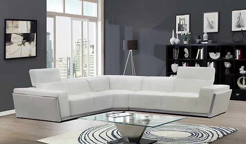 MI-8010A Domo Sectional (White)