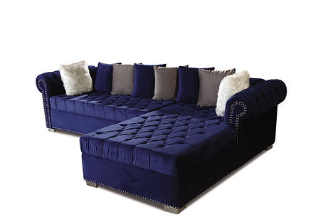 S8186 Milan Sectional (Blue)