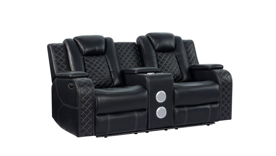 Galaxy Black - 3PC Power Reclining Set