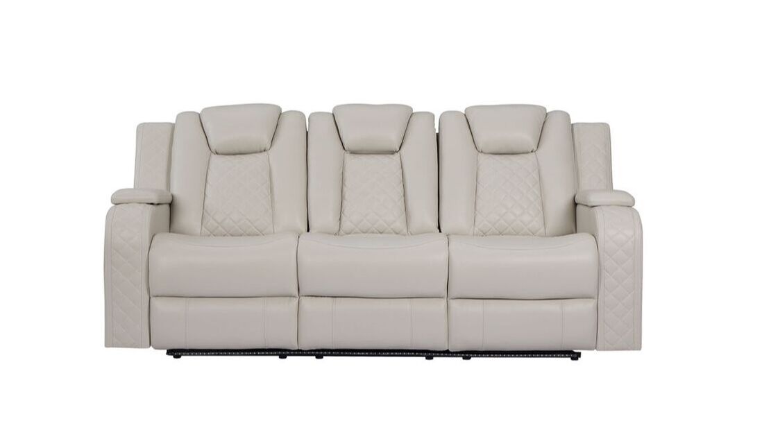 Galaxy Sand - 3PC Power Reclining Set (ETA: 5/20)