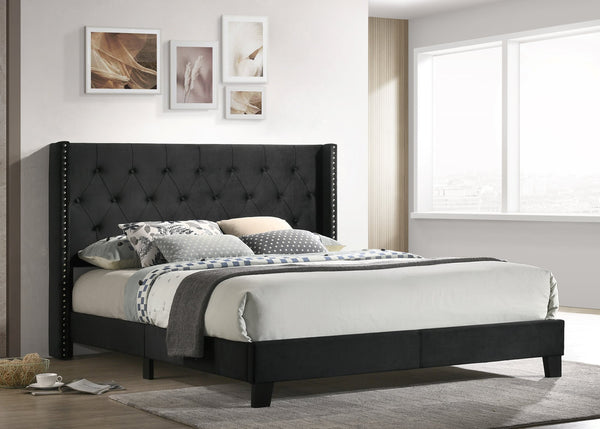 HH775 Platform Bed Queen  & Memory Foam Mattress