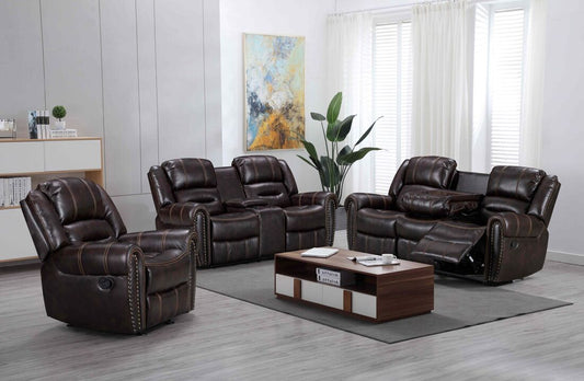 Lexington2023 Brown - 3PC Reclining Living Room