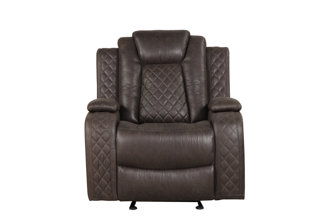 Luz Chocolate - 3PC Reclining Set