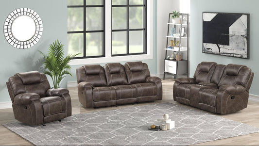 Madrid - 3PC Reclining Set SKU: Madrid