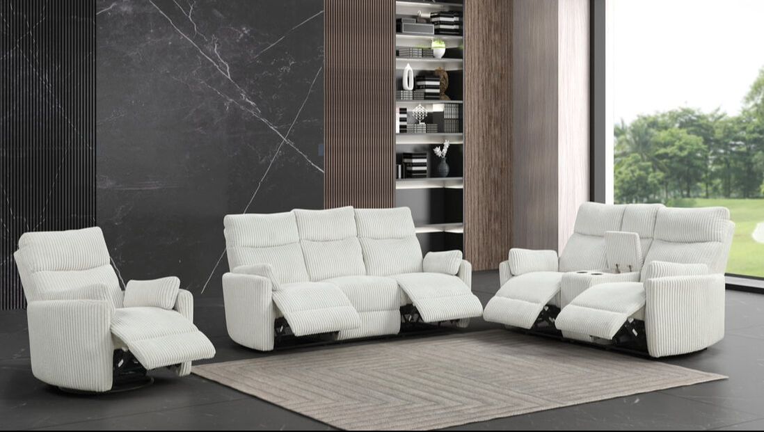 PEPPI - Beige 3pc Reclining Set **COMING SOON** (ETA 5/31)