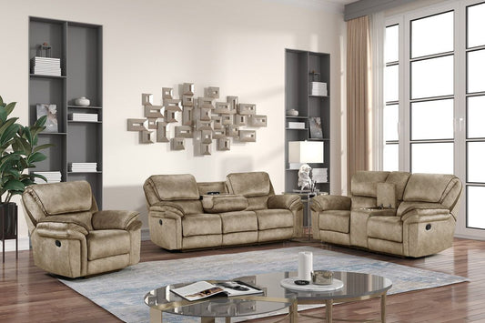 Perry Brown - 3PC OVERSIZED Reclining Set **NEW ARRIVAL**