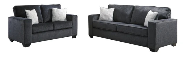 Ashley 872-13 Slate - Sofa & Loveseat Set