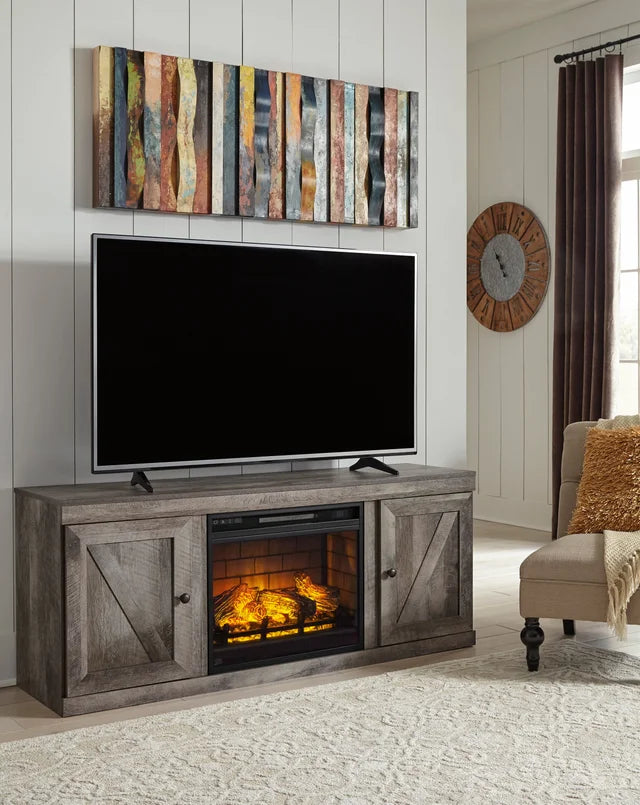 EW0440-268 - TV Stand w/Fireplace 60"L