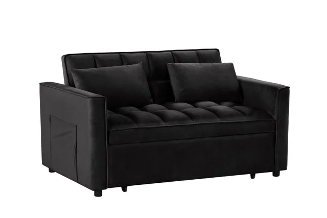 Relax Black Sleeper Sofa