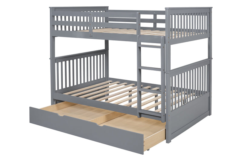 Bunk Cove Gray Bunk bed