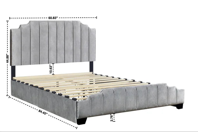 HH970 Platform Bed - Full, Queen, King