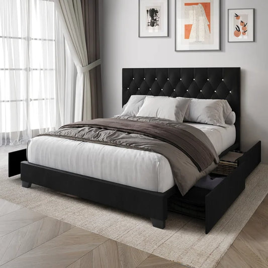 HH980 Platform Bed - Full ONLY