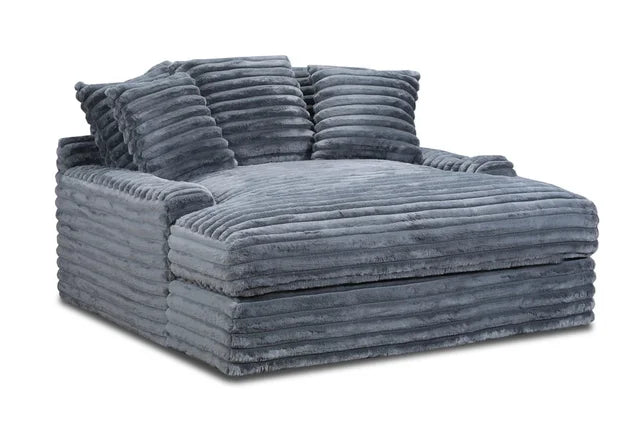 4500 - Charcoal Chaise Lounge