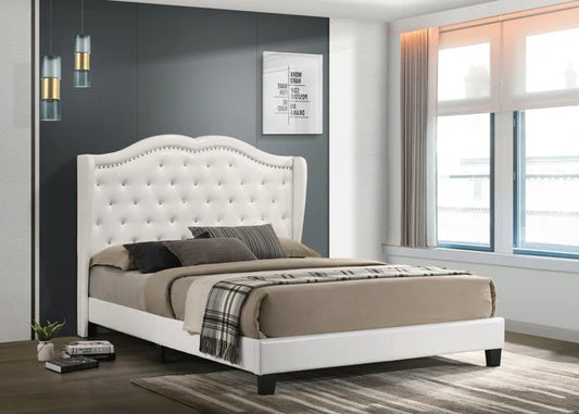 Paradise2 White - King ONLY *PLATFORM BED*