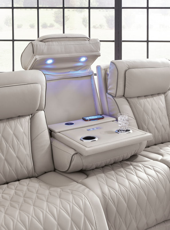 U271-05 Power Reclining Set (Genuine Leather + Air Massage) **NEW ARRIVAL***