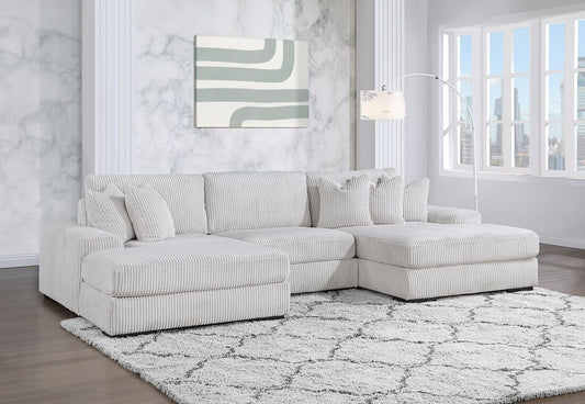 XL SUNDAY BEIGE 3PC Sectional